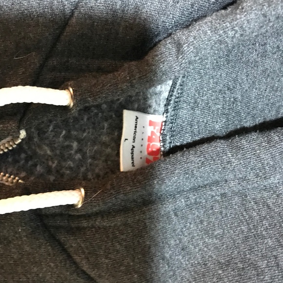 Int'l Indeed fleece full zipper hoodie front pouch unisex - Picture 7 of 8